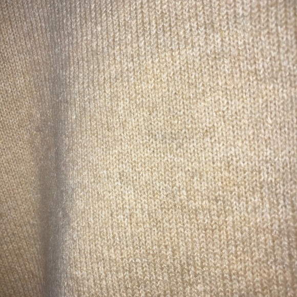 Cream Crew Neck With Shoulder Pads - Picture 6 of 6